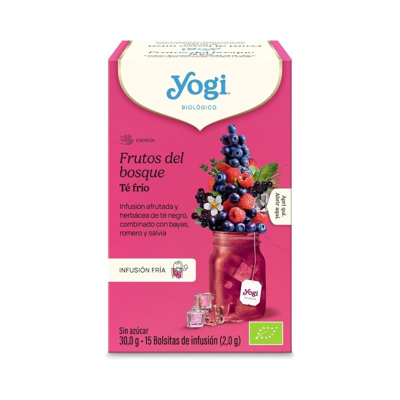 Yogi Frio Frutos del bosque Bio 15 filtros Yogi Frio Frutos del bosque Bio 15 filtros