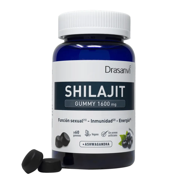 Shilajit 60 Gominolas Grosella Negra Shilajit 60 Gominolas Grosella Negra