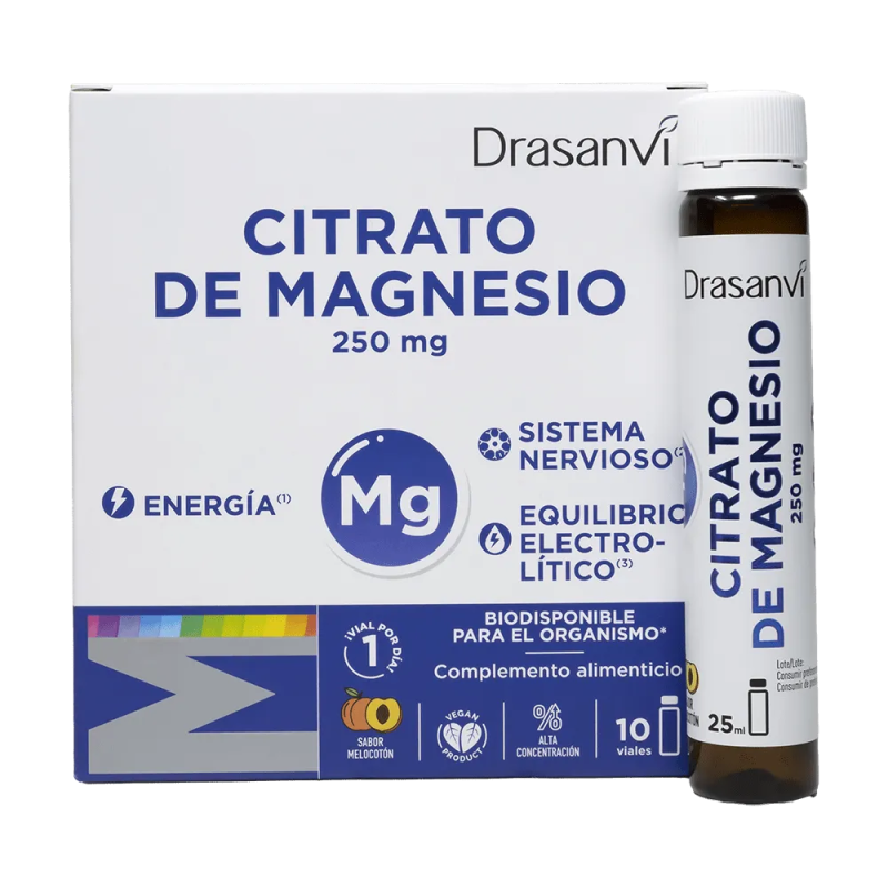 Drasanvi Citrato de Magnesio 10 viales de 25ml Drasanvi Citrato de Magnesio 10 viales de 25ml