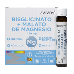 Drasanvi Bisglicinato Malato de Magnesio 10 viales de 25ml