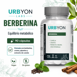 Urbyon Berberina 90 Cápsulas