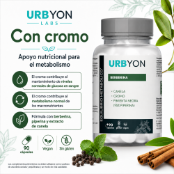 Urbyon Berberina 90 Cápsulas
