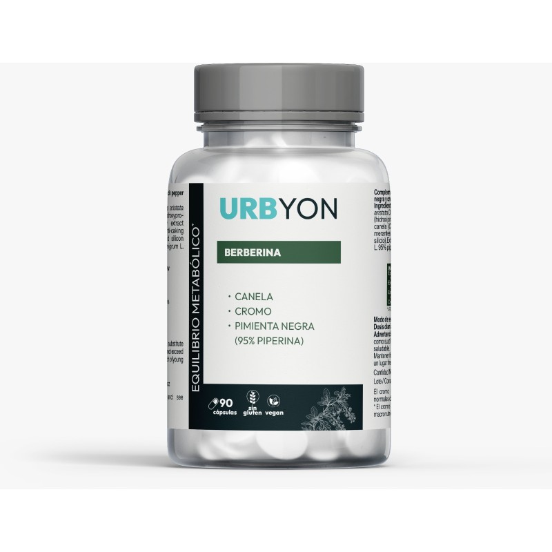 Urbyon Berberina 90 Cápsulas Urbyon Berberina 90 Cápsulas