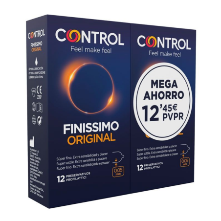 Control Preservativos Finissimo 12+12 Duplo Promoción