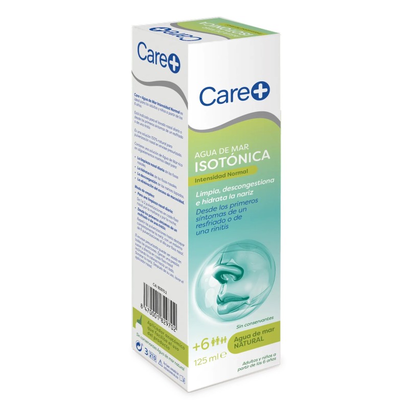 Care+ Agua de Mar Isotónica 125 ml Care+ Agua de Mar Isotónica 125 ml