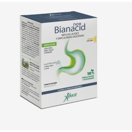 Aboca Neobianacid 20 Sobres Sabor Limón