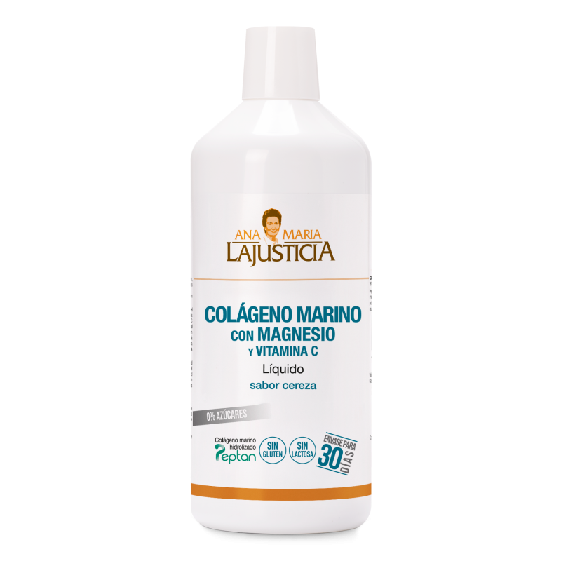 Ana Maria Lajusticia Coláageno Marino con Magnesio Vitamina C 1 Litro Ana Maria Lajusticia Coláageno Marino con Magnesio Vitamina C 1 Litro