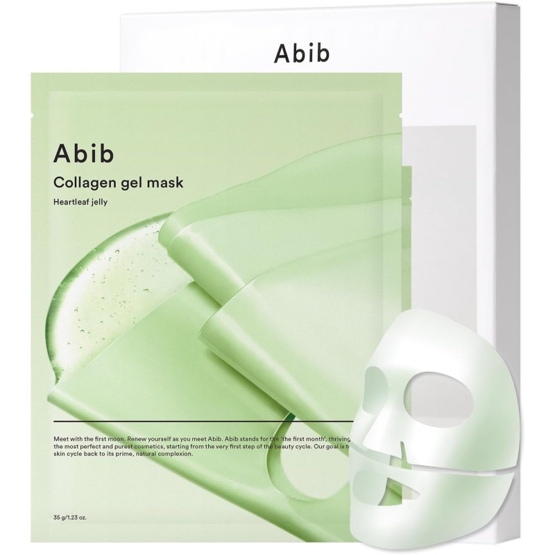 Abib Mascarilla Collagen Gel Mask Heartleaf Jelly 35 g Pack 4 Abib Mascarilla Collagen Gel Mask Heartleaf Jelly 35 g Pack 4