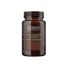 Kobho Trans Resveratrol Quercitin 60 Cápsulas