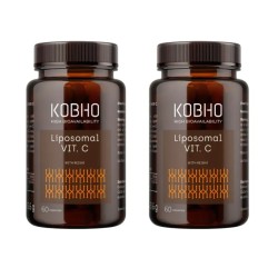 Kobho Liposomal Vitamina C 60 + 60 Cápsulas Duplo Promoción