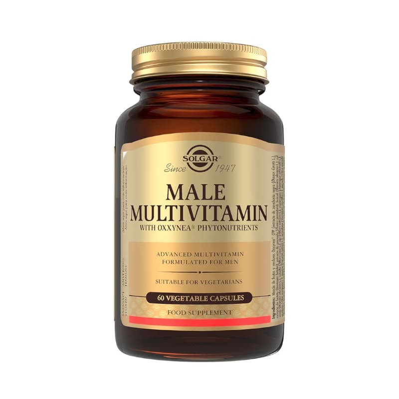 Solgar Male Multivitamin 60 Cápsulas Vegetales Solgar Male Multivitamin 60 Cápsulas Vegetales