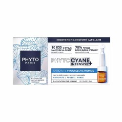 Phyto Phytocyane Intensive+ Ampollas Anticaida Progresiva Hombre 12 unidades