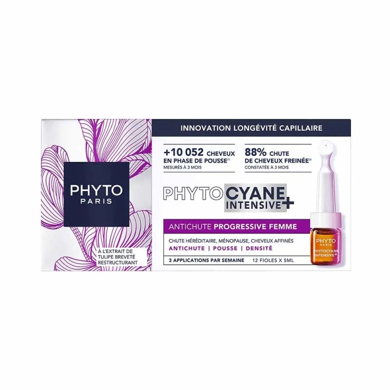 Phyto Phytocyane Intensive+ Ampollas Anticaida Progresiva Mujer 12 unidades Phyto Phytocyane Intensive+ Ampollas Anticaida Progresiva Mujer 12 unidades