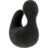 Black&Silver Dedal Pato Estimulador De Silicona Recargable Duckymania