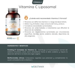Webotanix Vitamina C Liposomal Fórmula 60 cápsulas