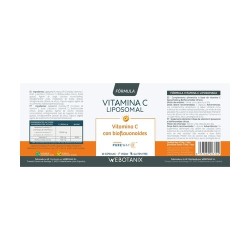 Webotanix Vitamina C Liposomal Fórmula 60 +60 cápsulas Duplo Promoción