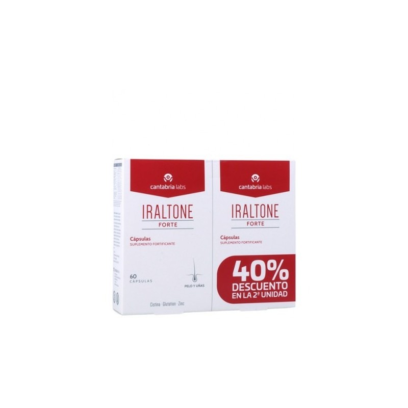 Iraltone Forte 60 + 60 capsulas 40% Descuento Iraltone Forte 60 + 60 capsulas 40% Descuento