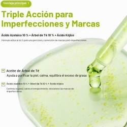 Purito Serum Ácido Azelaico 10 Suero de Té de Koji y Árbol de Té 30ml