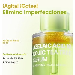 Purito Serum Ácido Azelaico 10 Suero de Té de Koji y Árbol de Té 30ml