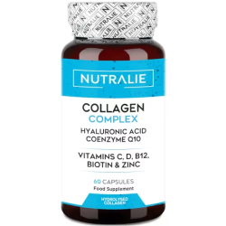 Nutralie Colágeno Complex Hidrolizado Con Ácido Hialurónico 60 Cápsulas
