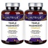 Nutralie Triple Magnesio Complex Bisglicinato + Malato + Taurato 120 +120 Cápsulas Duplo