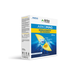 Arkomag bisglicinato de magnesio + b6 60 Cápsulas