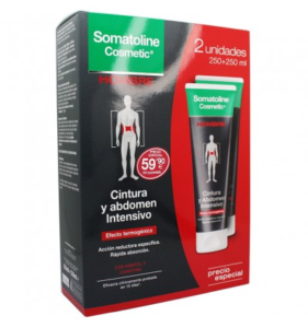 Somatoline Cosmetic Hombre Cintura y Abdomen Intensivo 250ml+250ml Oferta