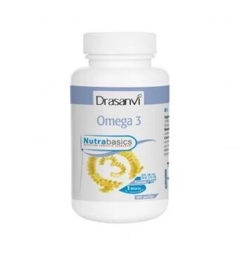 OMEGA 3 1000 MG 100 PERLAS NUTRABASICOS DRASANVI