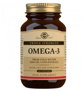 SOLGAR OMEGA 3 TRIPLE CONCENTRACION 100 CAPSULAS